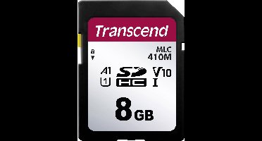 Transcend TS8GSDC410M SD-kaart Industrial 8 GB Class 10 UHS-I