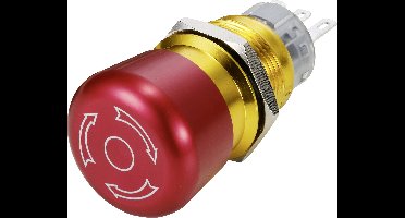 TRU COMPONENTS Noodstopschakelaar 3 A 1x NC IP65 1 stuk(s)