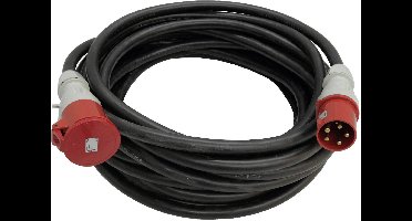 Walther Werke 39600516250 Stroom Verlengkabel 63 A Zwart 25.00 m