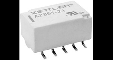 Zettler Electronics AZ851-5 SMD-relais 5 V/DC 1 A 2x wisselcontact 1 stuk(s)