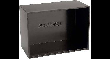 Gainta G705035B Gegoten behuizing 70.5 x 50.5 x 35 ABS kunststof Zwart 1 stuk(s)