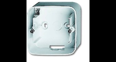 Busch-Jaeger 2CKA001799A0295 Opbouwbehuizing 1-voudig Zuiver wit (RAL 9010), Wit 1 stuk(s)