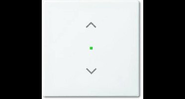 Busch-Jaeger 2CKA006220A0357 Afdekking 1-voudig free@home Zuiver wit (RAL 9010), Wit 1 stuk(s)