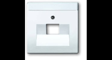 Busch-Jaeger 2CKA001710A3165 UAE-, IAE-, ISDN-contactdoos Afdekking Verkeerswit, Wit 1 stuk(s)