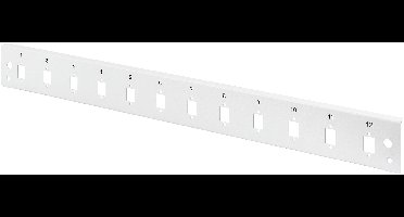 Digitus DN-96206-QL Patchbox-scherm 12 poorten Zonder connectoren 1 HE