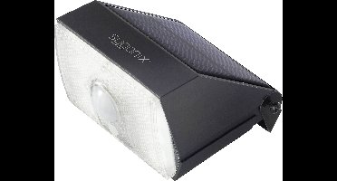 Sygonix SY-4673536 Wandlamp op zonne-energie met bewegingsmelder LED LED vast ingebouwd 10 W Zwart