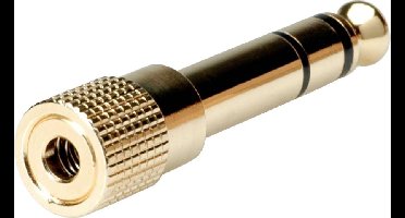 ROLINE GOLD Stereo Adapter 6.35 mm M - 3.5 mm F