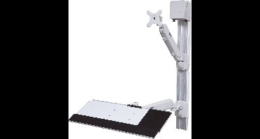 Value 17.99.1139 Monitor-wandbeugel Aantal monteerbare displays: 1 Display(s) Grijs Kantelbaar, In hoogte verstelbaar, Draaibaar