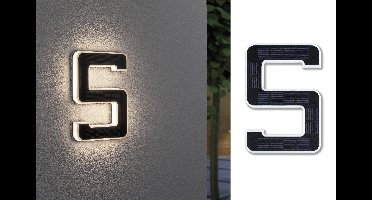 Paulmann 79846 4000870798461 Huisnummerlamp op zonne-energie Energielabel: A (A - G) 0.20 W Warmwit Zwart