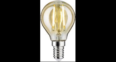 Paulmann 28711 LED-lamp Energielabel F (A - G) E14 Kogel 2.6 W = 26 W Goud (Ø x h) 45 mm x 78 mm 1 stuk(s)