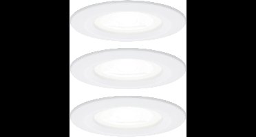 Paulmann 92980 LED-inbouwlamp Set van 3 stuks LED GU10 19.5 W Wit (mat)