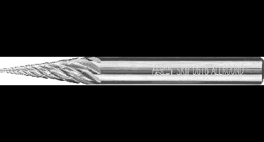 PFERD TOOLS 21001034 Freesstift Hardmetaal Spitse kegel Lengte 55 mm Afmeting, Ø 6 mm Werklengte 18 mm Schachtdiameter 6 mm 1 stuks