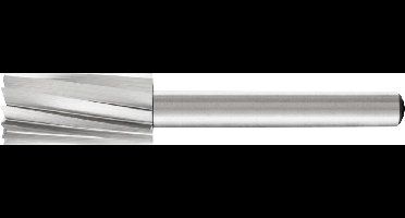 PFERD TOOLS 22405516 Freesstift HSS Cilinder met kopvertanding Lengte 65 mm Afmeting, Ø 12 mm Werklengte 25 mm Schachtdiameter 6 mm 1 stuks