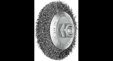 PFERD TOOLS Schijfborstel ongetordeerd KBU Ø 100 x 10 mm M14 staaldraad-Ø 0,35 voor haakse slijpers POS KBU 10010/M14 ST 0,35 43316001 1 stuk(s)