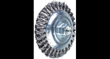 PFERD TOOLS Schijfborstel getordeerd KBG Ø 125 x 15 mm M14 staaldraad-Ø 0,50 voor haakse slijpers POS KBG 12515/M14 ST 0,50 43317001 1 stuk(s)