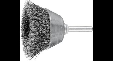 PFERD TOOLS Komborstel ongetordeerd TBU Ø 50 mm schacht-Ø 6 mm staaldraad-Ø 0,30 POS TBU 5010/6 ST 0,30 43703001 5 stuk(s)
