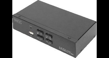 Digitus DS-12880 KVM-switch 4 + 1 poorten HDMI 3840 x 2160 Pixel