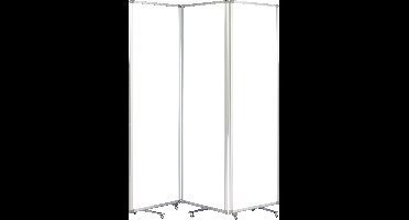 magnetoplan Ruimteverdeler Transparant Polycarbonaat, Aluminium 1105351