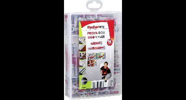 Fischer 541108 PROFI-BOX DUOPOWER Plugassortiment 150 stuk(s)
