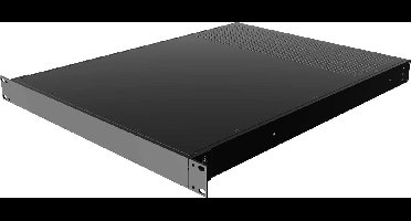 Hammond Electronics RM1U1922VBK 19 inch 19inch-industriële behuizing 1 HE Zwart