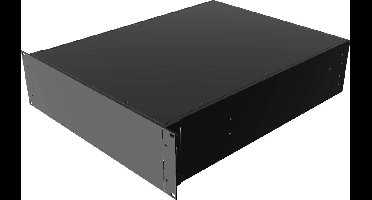 Hammond Electronics RM3U1922SBK 19 inch 19inch-industriële behuizing 3 HE Zwart