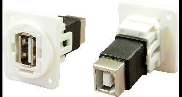 Cliff Adapter, Bus, inbouw USB-poort Type-A - USB-poort Type-B CP30209NXW 1 stuk(s)