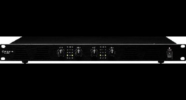 Monacor PA-4120D PA-versterker 480 W 4-kanaals