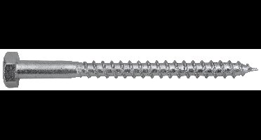 SWG 19288019 Houtschroef 8 mm 80 mm Staal 200 stuk(s)