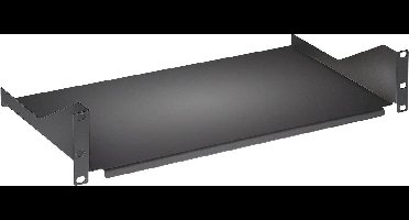 Intellinet 710916 19 inch Apparaatbodem voor patchkast 2 HE Geschikt voor kastdiepte: 600 mm Zwart (RAL 9005)