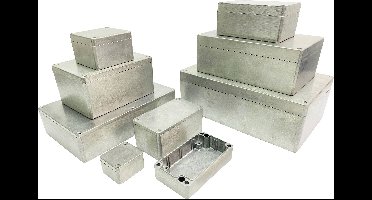 Gainta G101 Universele behuizing 50 x 45 x 30 Aluminium Aluminium gelegeerd Aluminium (naturel) 1 stuk(s)