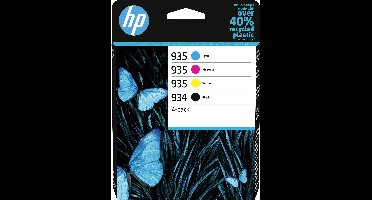 HP Inktcartridge 934/935 Origineel 4-pack Kleur 6ZC72AE