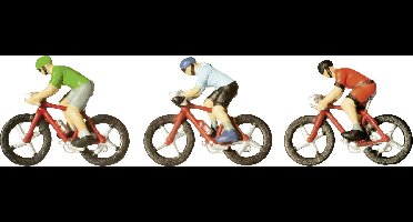 NOCH 36897 N Wielrenners figuren Geverfd