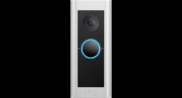 ring 8VRCPZ-0EU0 Video-deurintercom via WiFi Video Doorbell Pro 2 WiFi Buitenunit voor Nikkel (mat)