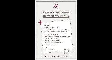 walther+ design KV130W Wissellijst Papierformaat: DIN A4 Wit