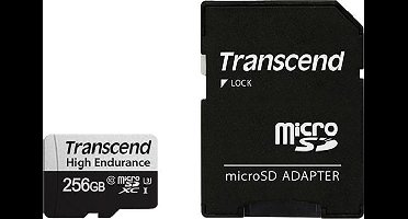 Transcend USD350V microSDXC-kaart 256 GB Class 10, UHS-I