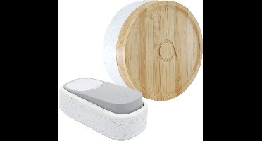 Avidsen 102498 Complete set voor Draadloze deurbel Batterijloos, Met naambord