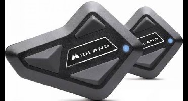 Midland C1410.01 BT Mini Twin Intercomset voor motorrijders Geschikt voor (helm) Universeel