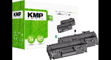 KMP Toner vervangt HP, Troy HP 05A (CE505A) Compatibel 2-pack Zwart 2300 bladzijden H-T235D 1217,8021
