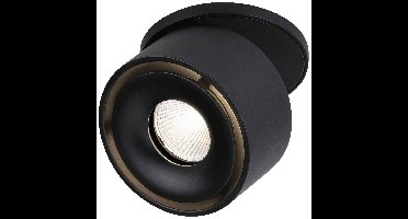 Paulmann 93370 Spircle LED-inbouwlamp LED LED vast ingebouwd 8 W Zwart (mat)