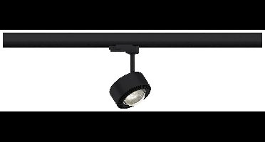 Paulmann ProRail3 Spot Aldan 9W Bla 3000K 3Ph dim Systeemlamp (basis) ProRail3 0.00 W LED Zwart, Chroom