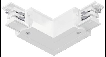 Paulmann 91372 ProRail3 L-Connect Erde 230V-railsysteemcomponenten L-verbinder ProRail3 Wit