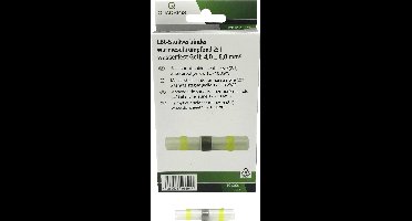 Quadrios 2011C401 Stootverbinder 4 mm² 6 mm² Volledig geïsoleerd Geel 10 stuk(s)