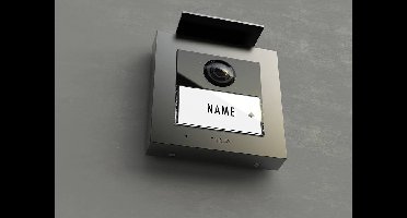 m-e modern-electronics VDV-2010 A Buitenunit voor Video-deurintercom Kabelgebonden, RFID Antraciet