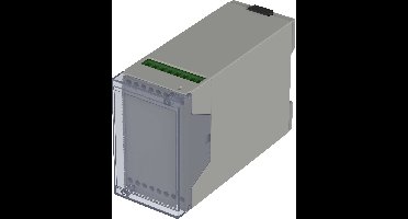 Bopla CN 45 AK-SET DIN-rail-behuizing 45 x 75 x 109.5 ABS Grijs-wit (RAL 7035) 1 stuk(s)