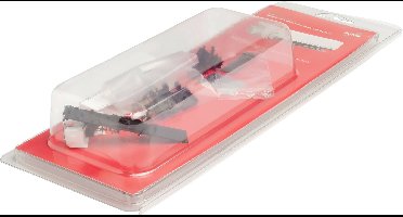 Herpa 013796 N Vrachtwagen Mercedes Benz Minikit Actros trekker-opleggercombinatie met schuifzeil - minikit