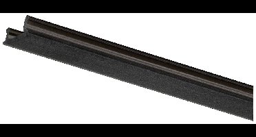 Paulmann URail 95415 230V-railsysteemcomponenten Afdekrail Zwart
