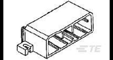TE Connectivity 173862-2 Inhoud: 1 stuk(s) Tube