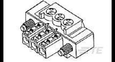 TE Connectivity 284510-2 Inhoud: 1 stuk(s) Box