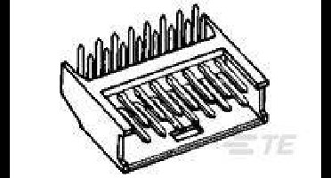 TE Connectivity 280390-2 Inhoud: 1 stuk(s) Box