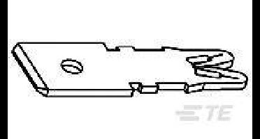 TE Connectivity 4-1601006-2 Tussenplaat 1 stuk(s) Bag